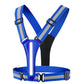Rechargeable LED Reflective Vest for Running Cycling Walking Horse Riding