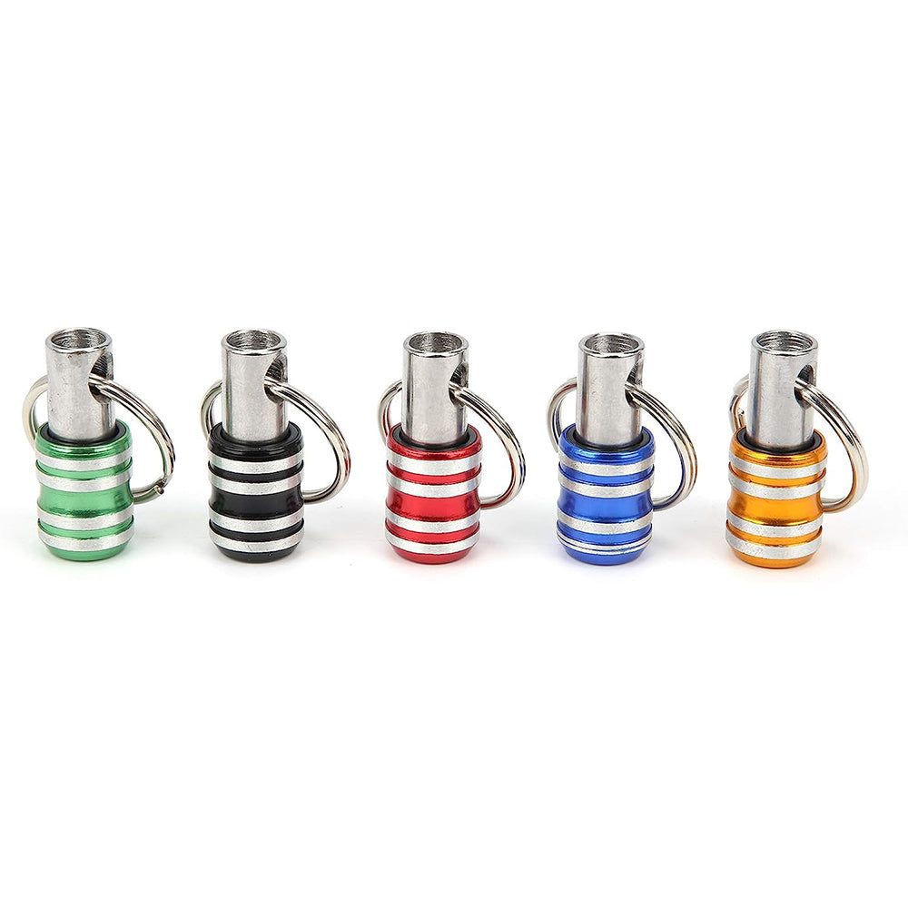 5Pcs 1/4inch Hex Drill Bit Holder Keychain Extension Rod Drilling Screw Adapter