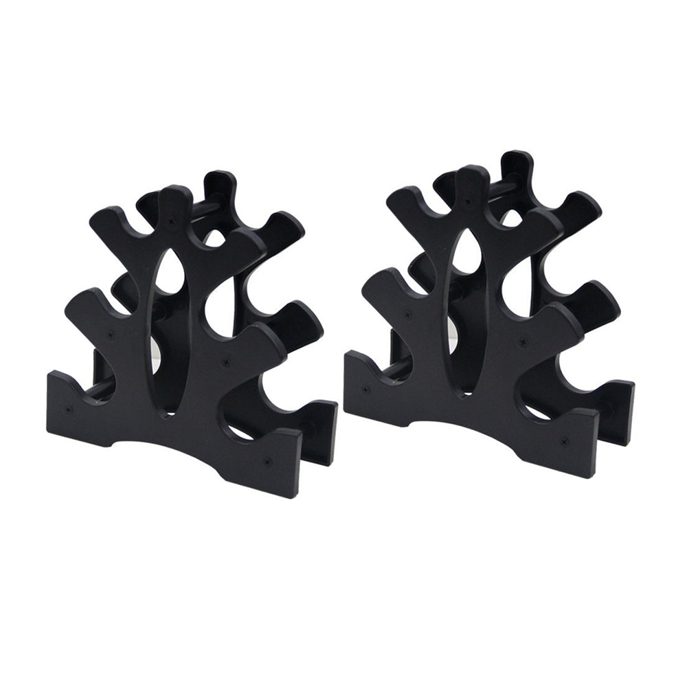 2Pcs 3-Tier Dumbbell Storage Holder