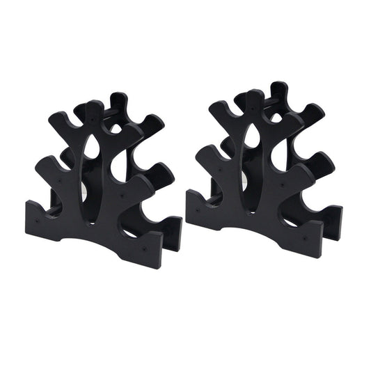2Pcs 3-Tier Dumbbell Storage Holder