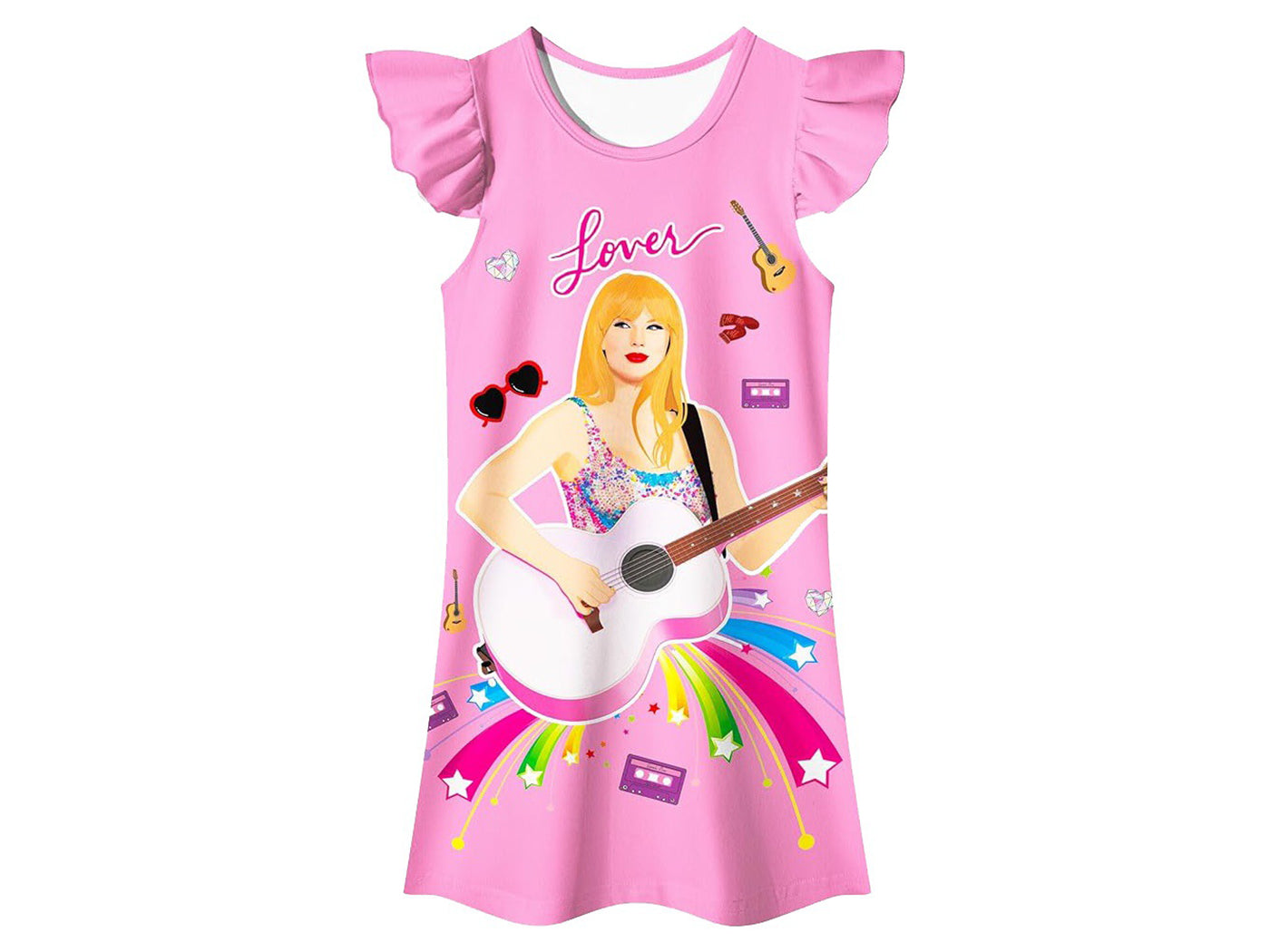 Taylor Swift Inspired Girl's Nightgown