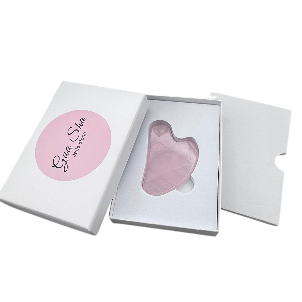 Jade Roller and Gua Sha Set Facial Massager for Skin Care