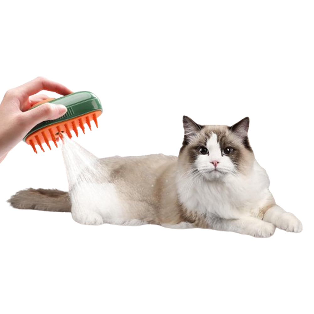 3-in-1 Spray Pet Massage Grooming Brush