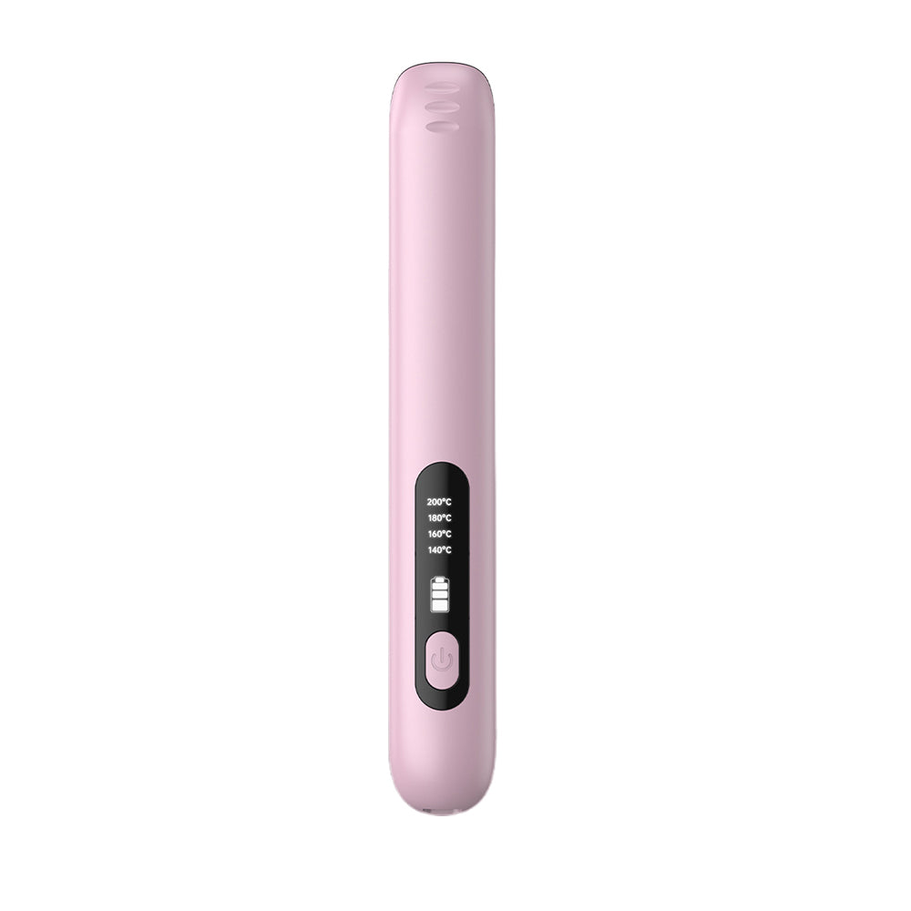 2 in 1 Portable Hair Straightener and Curler Cordless USB Mini Hair  Flat Iron