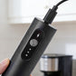3-Speed Electric Milk Frother with 304 Stainless Steel Whisk