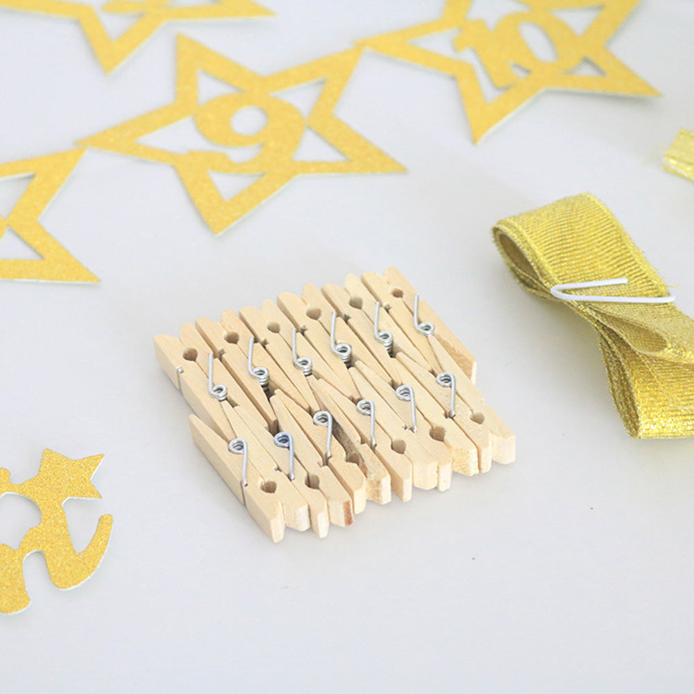 2 Pack 1 to 12 Month Glitter Star Photo Banner for First Birthday Party