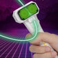 Handheld Double Wheel Rope Launcher Glow In the Dark Lasso Loop Fidget Toy