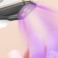 5-in-1 Electric Nail Trimmer with UV Lamp LED Light Shaver Polisher