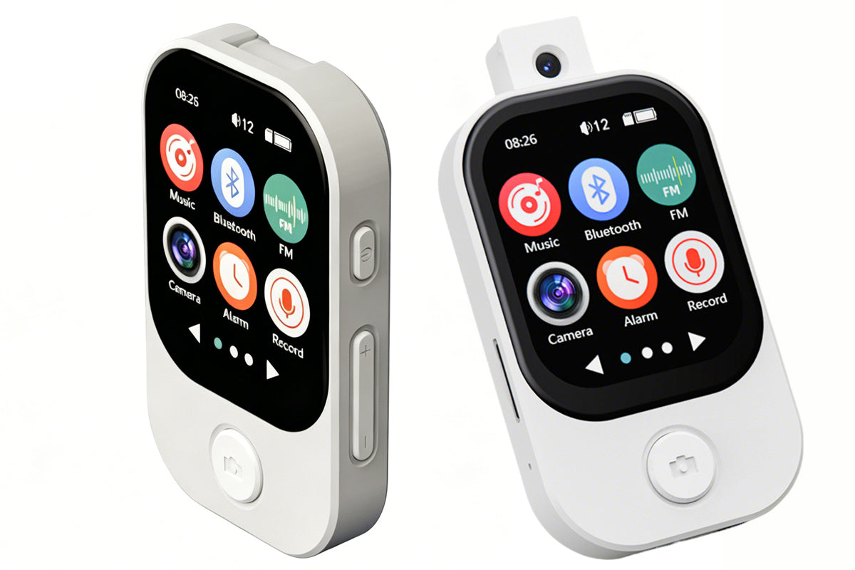 32GB MP3 MP4 Player with Rotatable Camera Video Recorder Touch Screen Bluetooth Music Player FM Radio