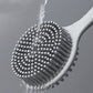 Silicone Body Brush Bath Brush Back Scrubber Long Handle Bath Shower Brush
