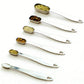 6Pcs Stainless Steel Measuring Cups Spoons Kitchen Baking Cooking Tools Set