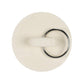 4 Universal Plastic Sink Stoppers with Metal Pull Rings for Basins and Bathtubs