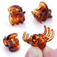 24Pcs Mini Hair Claw Clips Small Non Slip Hair Clips for Bangs Styling