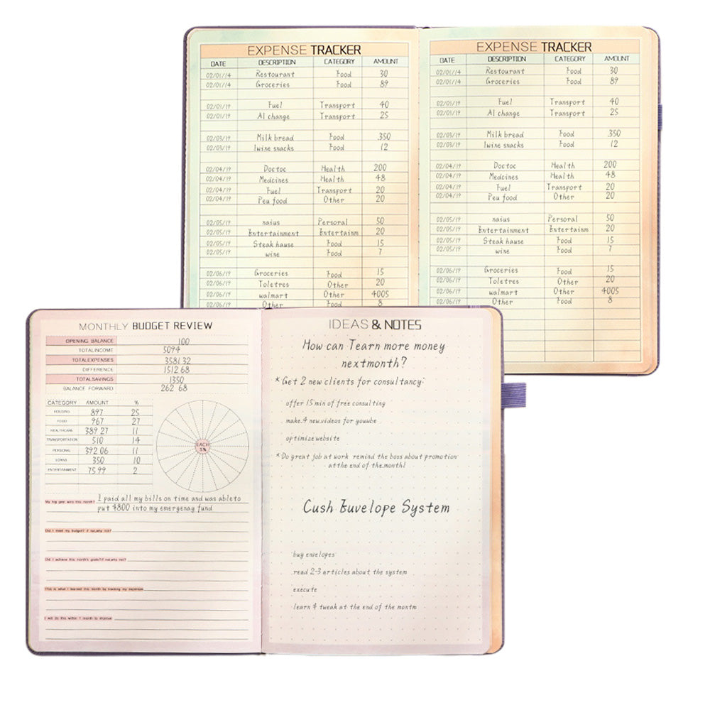 Budget Planner Monthly Budget Book With Bill Organizer Expense Tracker