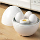 2Pcs 4 Eggs Breakfast Boiler Kitchen Cooker for Microwave