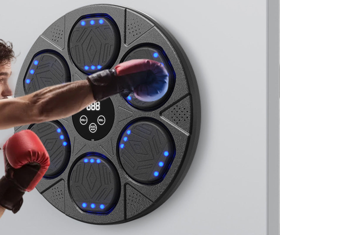 Electric Music Boxing Machine Bluetooth Smart Boxing Training Wall Mount Machine