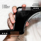 2Pcs Beard Styling Shaping Template Comb Barber Tool Symmetry Trimming Shaper Stencil