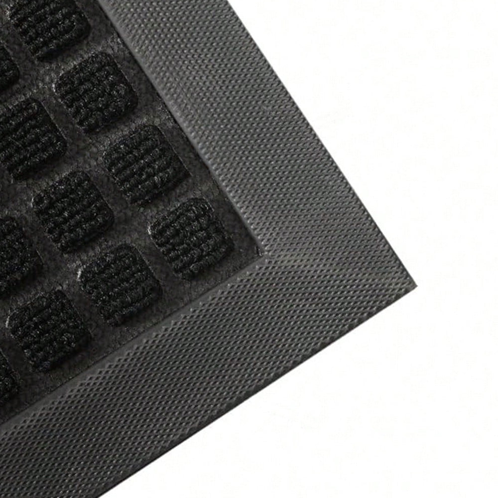 45x75cm PVC Entrance Floor Mat with Slip Resistant Rubber Backing