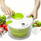 Salad Spinner Fruit Drain Basket Vegetable Handheld Dryer Hand Crank Centrifuge