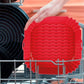 2pcs Square Silicone Air Fryer Liners Reusable Air Fryer Pot Air Fryer Inserts