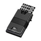 RFID Blocking Slim Aluminum Card Holder Wallet with Durable Expandable Backplate and Holds 12 Plus Cards Plus Cash