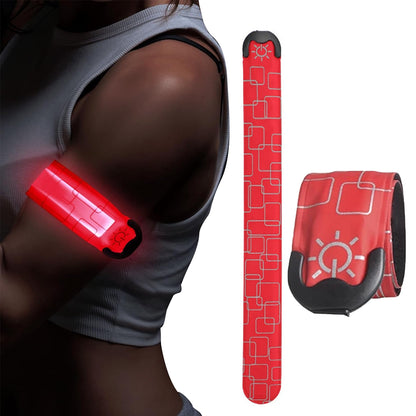 LED Light-Up Armband Security Belt Night Running Cycling Arm Band
