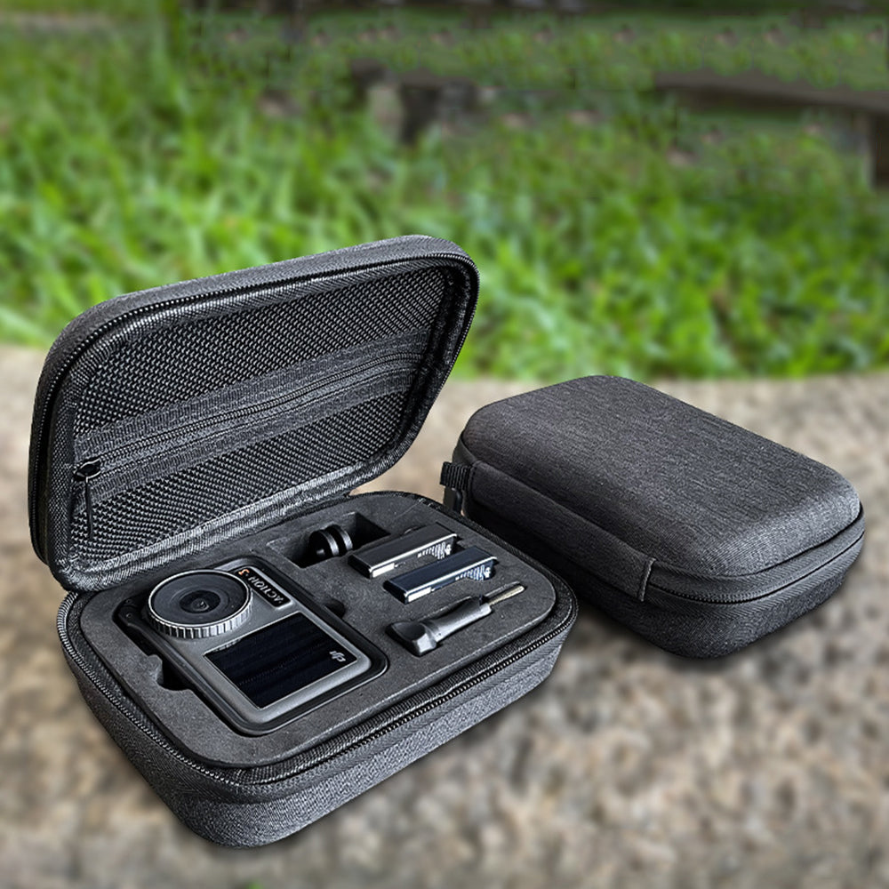Carrying Case for DJI Osmo Action 3 4 5 Pro Camera with Accessory Storage