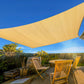 Outdoor Sun Shade Cloth Heat Resistant HDPE Sun Shade With Grommets