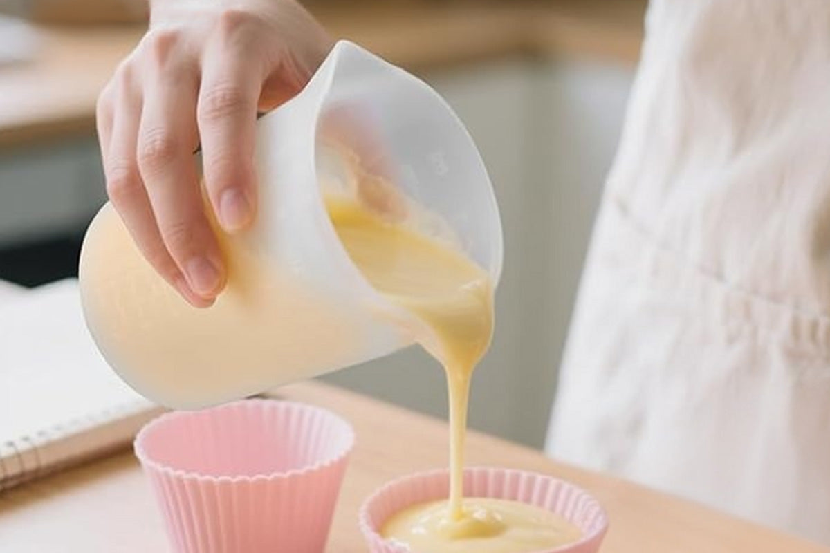 4-Pack Silicone Measuring Cups for DIY Baking