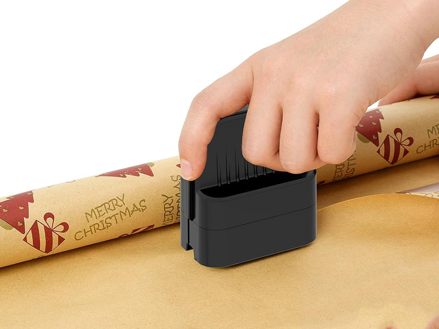 Wrapping Paper Cutter with Wheels Christmas Gift Wrap Cutter Paper Rolls Cutter