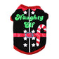 3Pcs Dog Cat Christmas T-Shirt Clothes Vest Puppy Pet Apparel Costume Coat Jacket-Red Belt and Green Belt and Candy Cane