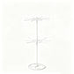 Rotating Jewelry Display Stand Double Layer Organizer Rack