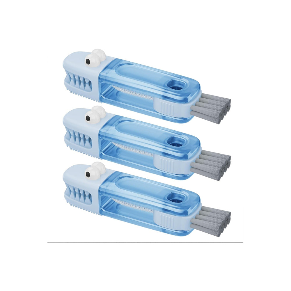 3Pcs 3 in 1 Cup Lid Gap Cleaning Brush Set Multifunctional Bottle Cleaning Brush