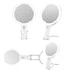 30X Lighted Portable Makeup Mirror Magnifying With Light Hanging Handheld Mirror