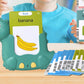 Flash Cards Learning Toy with 510 Words Montessori Language Educational Toy