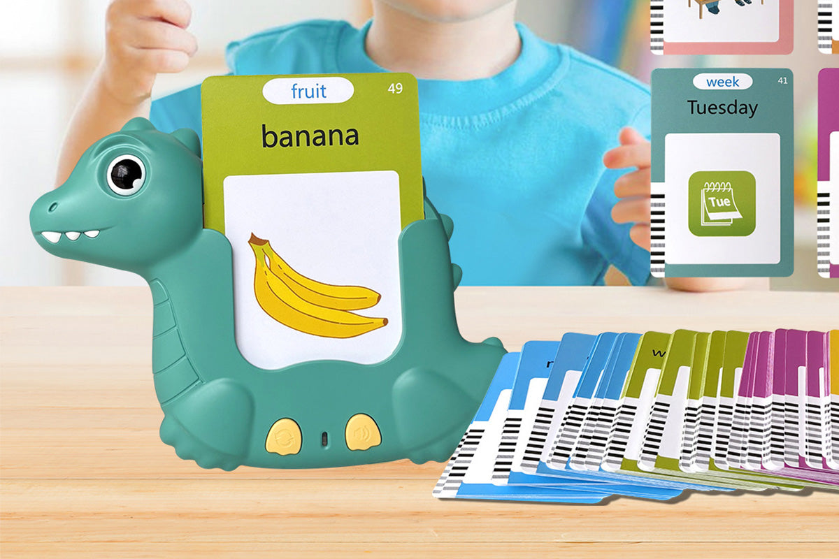Flash Cards Learning Toy with 510 Words Montessori Language Educational Toy