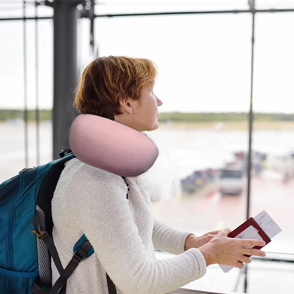 Memory Foam Travel Pillow for Sleep Neck Pillow
