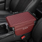 Car Center Console Cover Universal Leather Car Armrest Cover Cushion