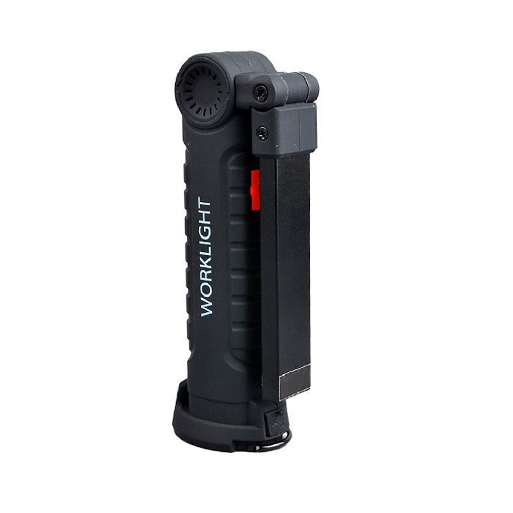 2Pcs LED Rechargeable Work Light with Adhesive Base and 360 Degree Rotation