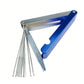 Torch Tip Cleaners Cleaning Tool Set 12 Pieces Case with File Welding Cutting