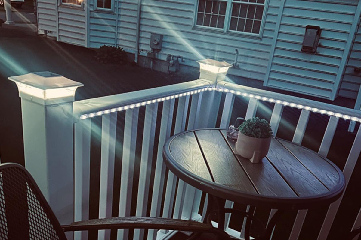 5 Meter Solar LED Strip Lights for Garden Steps Stairs Pool Porch Pergola Decor