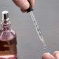 20Pcs 1ML Calibrated Medicine Droppers Glass Dropper Liquid Pipette