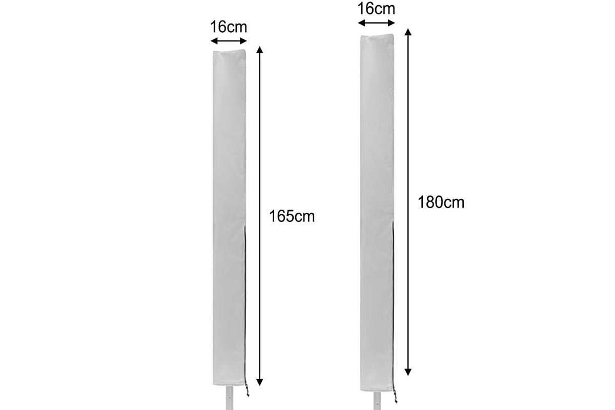 Waterproof Rotary Airer Cover Clotheslines Cover with Zipper Clothes Dryer Shield