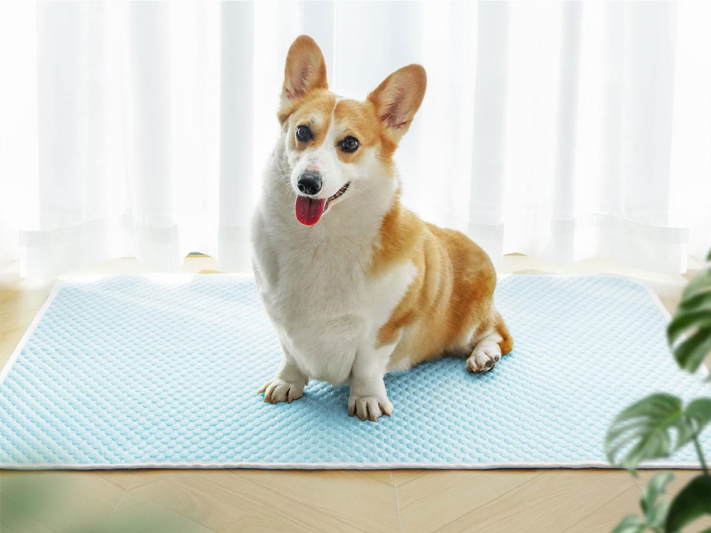 Summer Pet Cooling Mat Cooling Fabric Pet Bed Pad