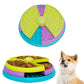 Three-Color Rotating Slow Feeder Bowl Interactive Dog Feeder for Medium and Large Dogs