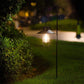 Solar Outdoor Hanging Retro Stake Lights with Shepherd Hook