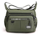 Multi-Pocket Men's Crossbody Shoulder Bag for Outdoor Travel and Commuting