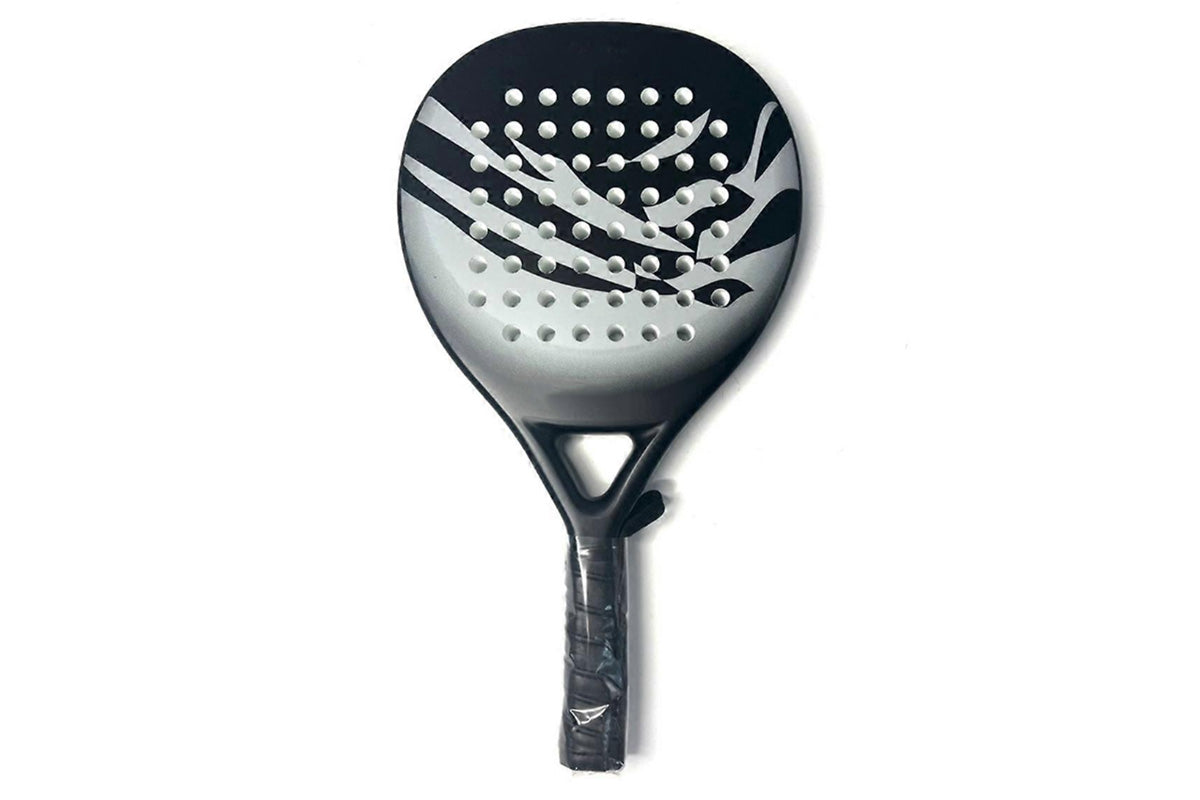 Carbon Fiber Paddle Tennis Racket with EVA Core and Carry Bag for Beach or Court