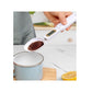 White Mini Spoon Scale Electronic LCD Digital Kitchen Scale for Food Measuring