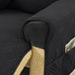 Water Resistant Quilted Recliner Chair Cover Anti-Slip Recliner Sofa Protector with Storage Pockets